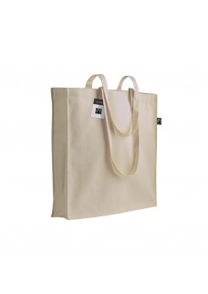 SHOPPER CERTIFICATA FAIRTRADE® IN COTONE 140G/M2, MANICI LUNGHI E SOFFIETTO 22102