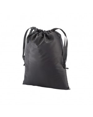 SACCHETTO REGALO  IN R-PET 210T CON CHIUSURA A STROZZO, 25X30 CM 22114