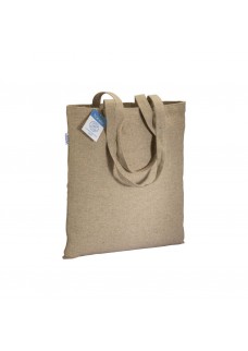SHOPPER CARBON NEUTRAL IN COTONE RICICLATO  280 G/M2, MANICI LUNGHI 22118