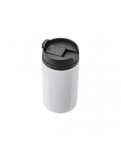 TAZZA IN METALLO CON INTERNO, MANICO E TAPPO IN PLASTICA. ADATTA PER LA STAMPA SUBLIMATICA 22419