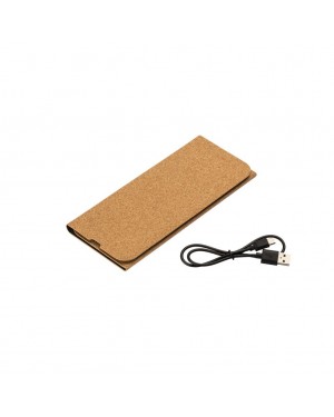 MOUSEPAD E SUPPORTO PER CELLULARE IN SUGHERO, CON CARICABATTERIE WIRELESS 22443