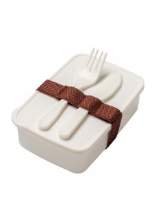 PORTA PRANZO IN PP, CON POSATE INCLUSE. 22453