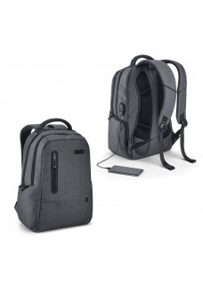 SPACIO. ZAINO IMPERMEABILE PER PORTATILE 17'' IN NYLON 2TONE 52675