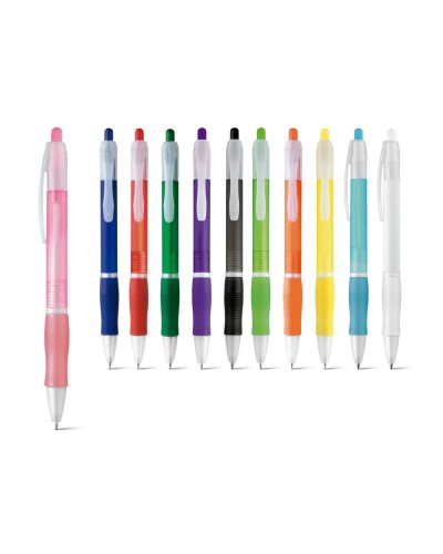 SLIM BK. PENNA A SFERA CON FINITURA ANTISCIVOLO 81160
