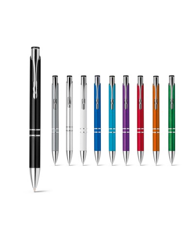 BETA PLASTIC. PENNA A SFERA CON CLIP IN METALLO 81182