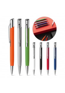 OLAF SOFT. PENNA A SFERA IN ALLUMINIO CON FINITURA IN GOMMA 81192
