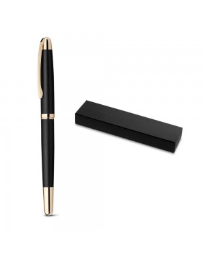 EZEKIEL ROLLER. PENNA ROLLER IN METALLO CON DETTAGLI IN ORO 81196