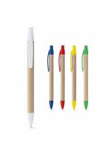REMI. PENNA A SFERA IN CARTA KRAFT CON CLIP 91628