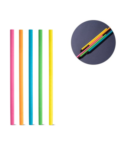 LUCIAN. MATITA FLUORESCENTE IN LEGNO 91731
