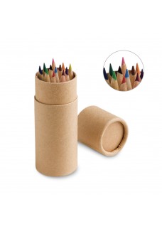 CYLINDER. SCATOLA CON 12 MATITE COLORATE 91752