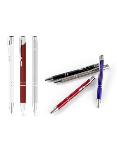 RE-BETA. PENNA A SFERA IN 100% ALLUMINIO RICICLATO 91777