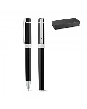 DOURO. SET DI PENNA ROLLER E PENNA A SFERA IN METALLO 91816