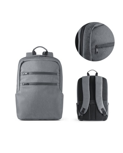 BROOKLYN. ZAINO PORTA PC 15'' IMPERMEABILE IN NYLON 2TONE 92081
