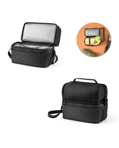 ZIPPERS COOLER. BORSA TERMICA IN 300 D E 840D JACQUARD 7L 92097