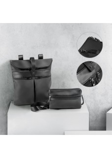 ROVER BACKPACK. ZAINO IN MICROFIBRA E PU 92146