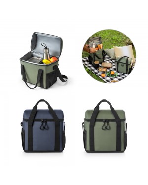ROMA M. BORSA TERMICA IMBOTTITA IN PET (100% RPET) 600D E RIPSTOP 92184