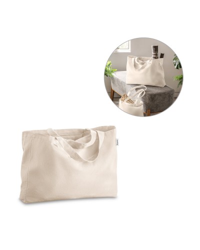 PARMA. BORSA IN COTONE E COTONE RICICLATO (280 G/M?) 92330