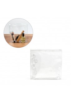 VALENTINA. SACCHETTO ERMETICO PER COSMETICI IN PVC CON CHIUSURA A CURSORE 92720