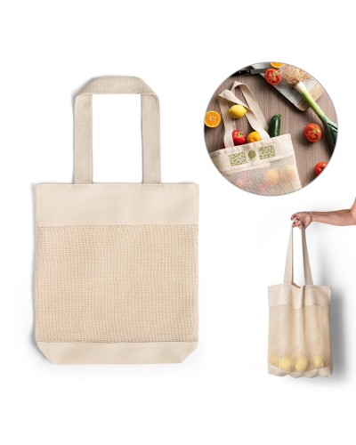 MUMBAI. BORSA CON RETE IN COTONE 100% (180 G/M?) 92927