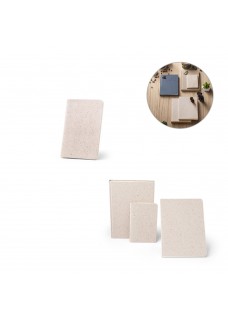 ORGANIC SOFT. BLOCK NOTES A6 CON COPERTINA FLESSIBILE FABBRICATA TRAMITE LA MATERIA ORGANICA DEGLI ELEFANTI (95%) 93291