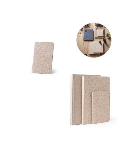 TEAPAD SOFT. BLOCK NOTES A6 CON COPERTINA FLESSIBILE FABBRICATA TRAMITE GLI SCARTI DELLE FOGLIE DI T? (65%) 93293