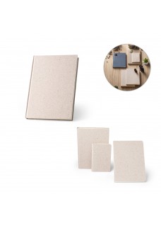 ORGANIC RIGID. BLOCK NOTES A5 CON COPERTINA RIGIDA FABBRICATA TRAMITE LA MATERIA ORGANICA DEGLI ELEFANTI (95%) 93294