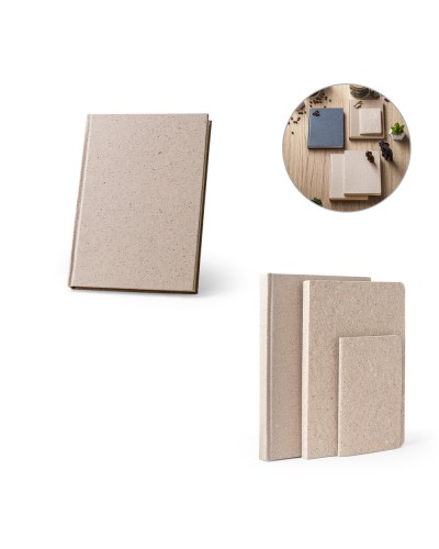 TEAPAD RIGID. BLOCK NOTES A5 CON COPERTINA FLESSIBILE FABBRICATA TRAMITE GLI SCARTI DELLE FOGLIE DI T? (65%) 93296