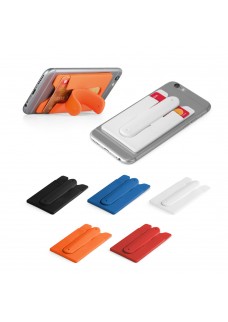 CARVER. PORTA TESSERE CON SUPPORTO PER CELLULARE IN SILICONE 93321