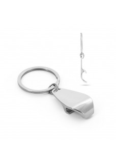HELLI. PORTACHIAVI IN METALLO CON APRIBOTTIGLIE 93394