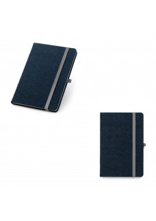 DENIM. BLOCK NOTES A5 IN TESSUTO DENIM CON PAGINE A RIGHE 93594