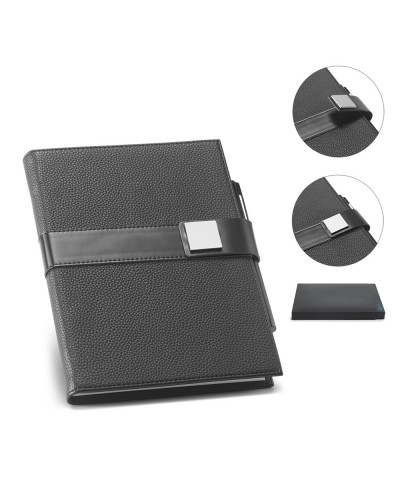 EMPIRE NOTEBOOK. BLOCK NOTES A5 CON PAGINE LISCE, A RIGHE E PUNTEGGIATE 93598