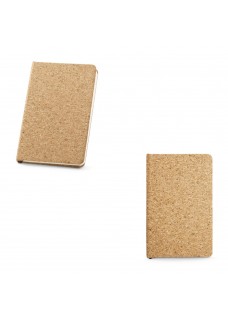 ADAMS A5. BLOCK NOTES A5 IN SUGHERO CON PAGINE AVORIO LISCE 93719