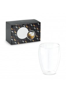 MACHIATO. SET DI 2 TAZZE ISOTERMICHE IN VETRO 93895