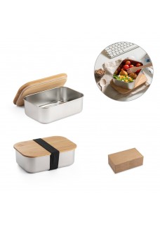 SHINO. PORTA PRANZO. SCATOLA ERMETICA IN BAMBU DA 800 ML 94025