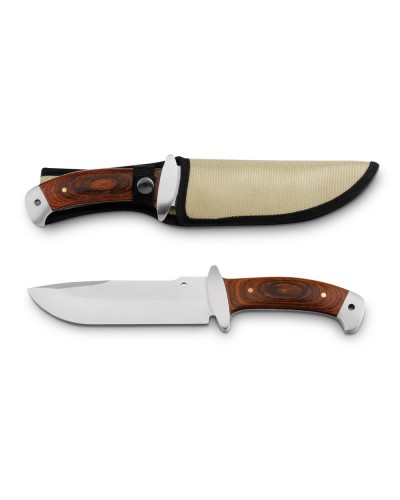 NORRIS. COLTELLO IN ACCIAIO INOX E LEGNO 94032