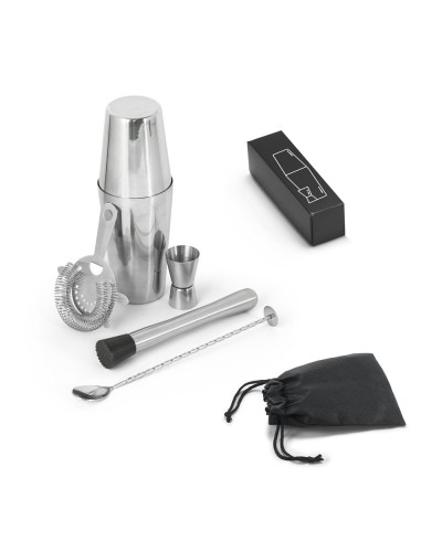 BRAMBLE. SET DA COCKTAIL IN ACCIAIO INOX DA 6 PEZZI 94043