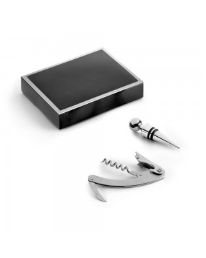 BARREL. SET DA VINO IN ZINCO 94191