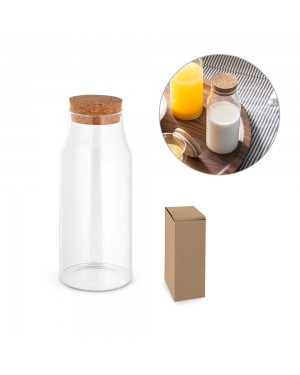 JASMIN 800. BOTTIGLIA IN VETRO CON TAPPO IN SUGHERO DA 800 ML 94235