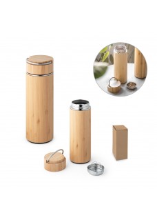 SOW. BORRACCIA TERMICA IN BAMBU E ACCIAIO INOX 440 ML 94239