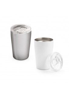 SLIDER. BICCHIERE DA VIAGGIO IN ACCIAIO INOX 380 ML 94242