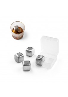 GLACIER. SET DI CUBI RIUTILIZZABILI IN ACCIAIO INOX 94252