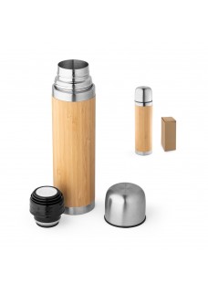 CEYLON. BORRACCIA TERMICA IN BAMBU E ACCIAIO INOX 450 ML 94254