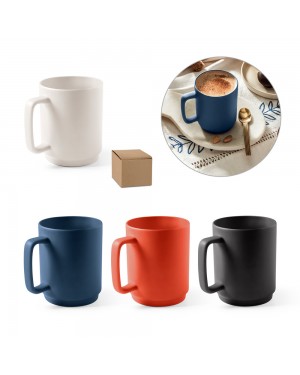 MIGHTY. TAZZA IN CERAMICA CON CORPO CILINDRICO 330 ML 94273