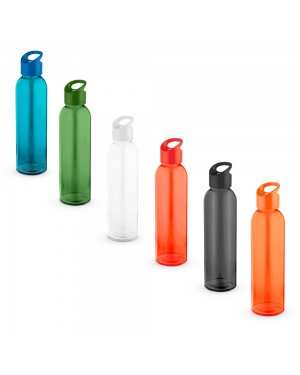 PORTIS GLASS. BORRACCIA IN VETRO CON TAPPO IN PP 500 ML 94315