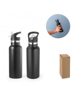 NORTON. BORRACCIA IN ACCIAO INOX CON TAPPO IN PP 570 ML 94316