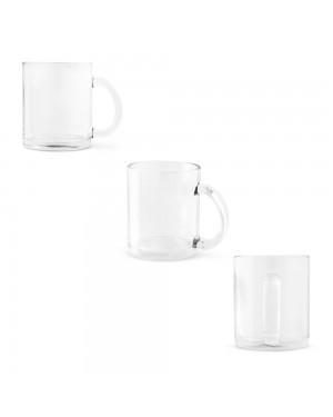 CARMO. TAZZA IN VETRO PER SUBLIMAZIONE 350 ML 94318