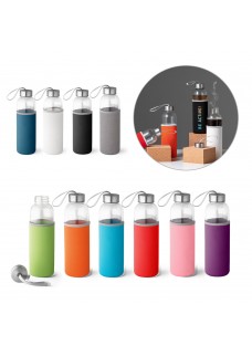 RAISE. BORRACCIA SPORTIVA IN VETRO E ACCIAIO INOSSIDABILE 520 ML 94646