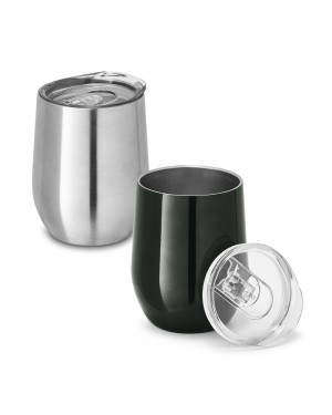 RONDE. BICCHIERE DA VIAGGIO DA IN ACCIAIO INOX 400 ML 94677