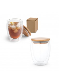 ECUADOR 350. BICCHIERE DA VIAGGIO IN VETRO BOROSILICATO 350 ML 94767