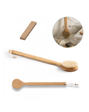 ARKIN. SPAZZOLA DA BAGNO CON CORPO IN BAMBU 95057